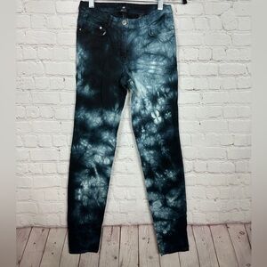 H&M Women's Tie‎ Dye Stretch Skinny Jeans Size 4